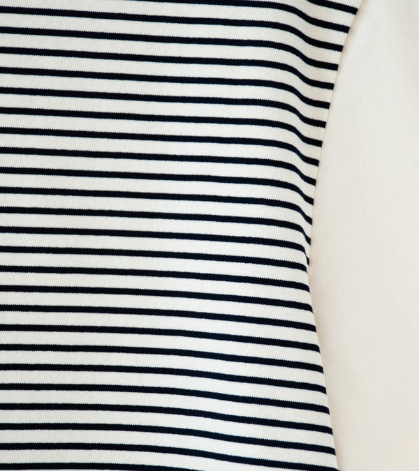 Buckets New York 'Short Sleeve Tee' (Navy Ecru Gray Block)