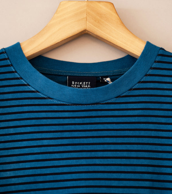 Buckets New York 'Short Sleeve Tee' (Indigo Navy Mix)