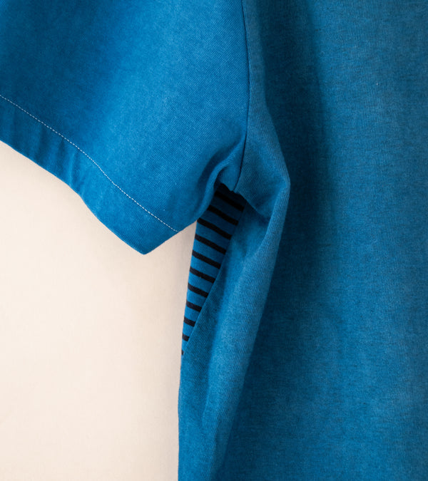 Buckets New York 'Short Sleeve Tee' (Indigo Navy Mix)