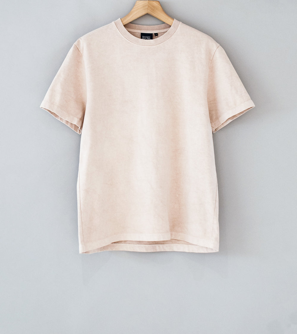 Buckets New York 'Short Sleeve Tee' (Pink Mud Light Taisha)