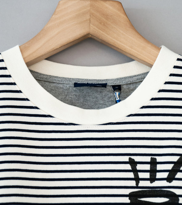 Buckets New York 'Pocket Tee' (Navy Ecru Gray Mountain)