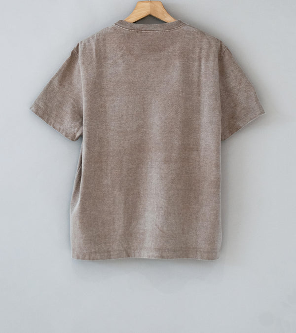 Buckets New York 'Pocket Tee' (Heather Brown Taisha Mud)