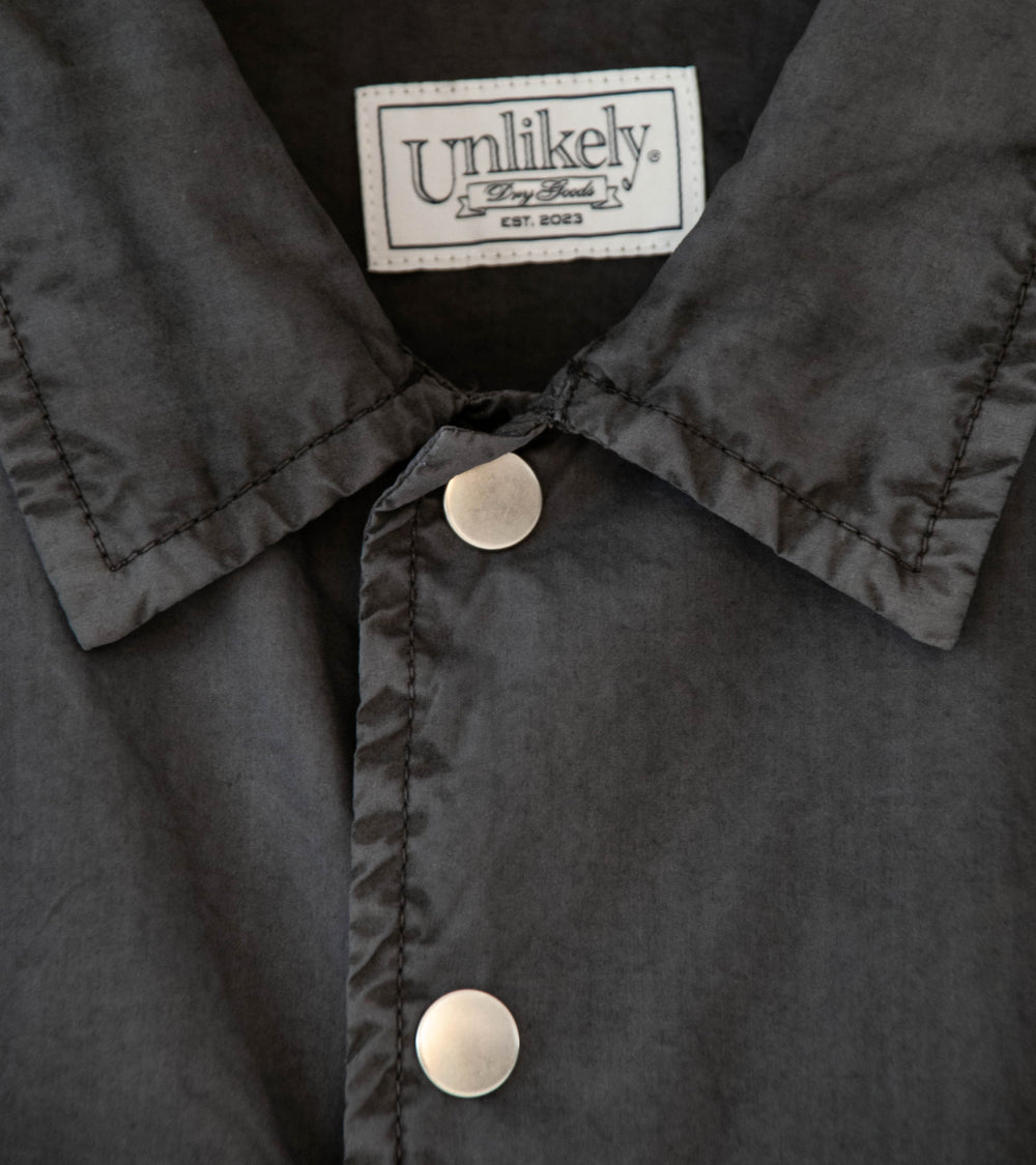 Unlikely 'Coach Shirts Jacket' (Black)