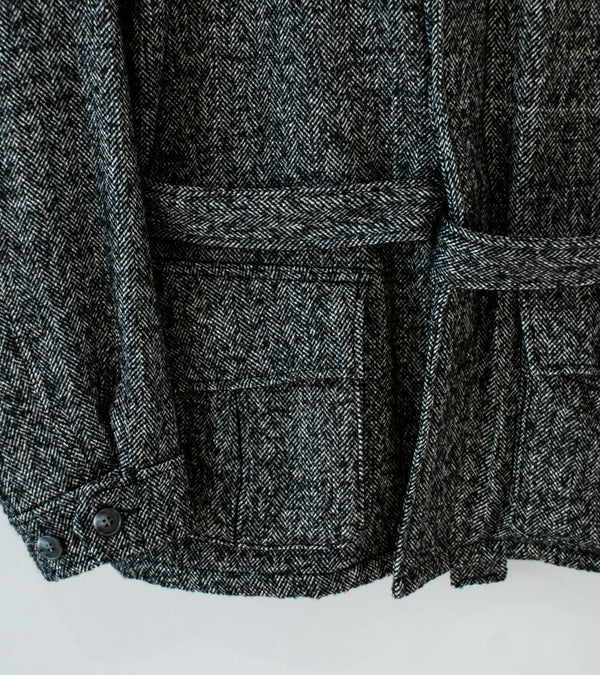 Awasa 'Fancytweed Belted Jacket' (Herringbone)