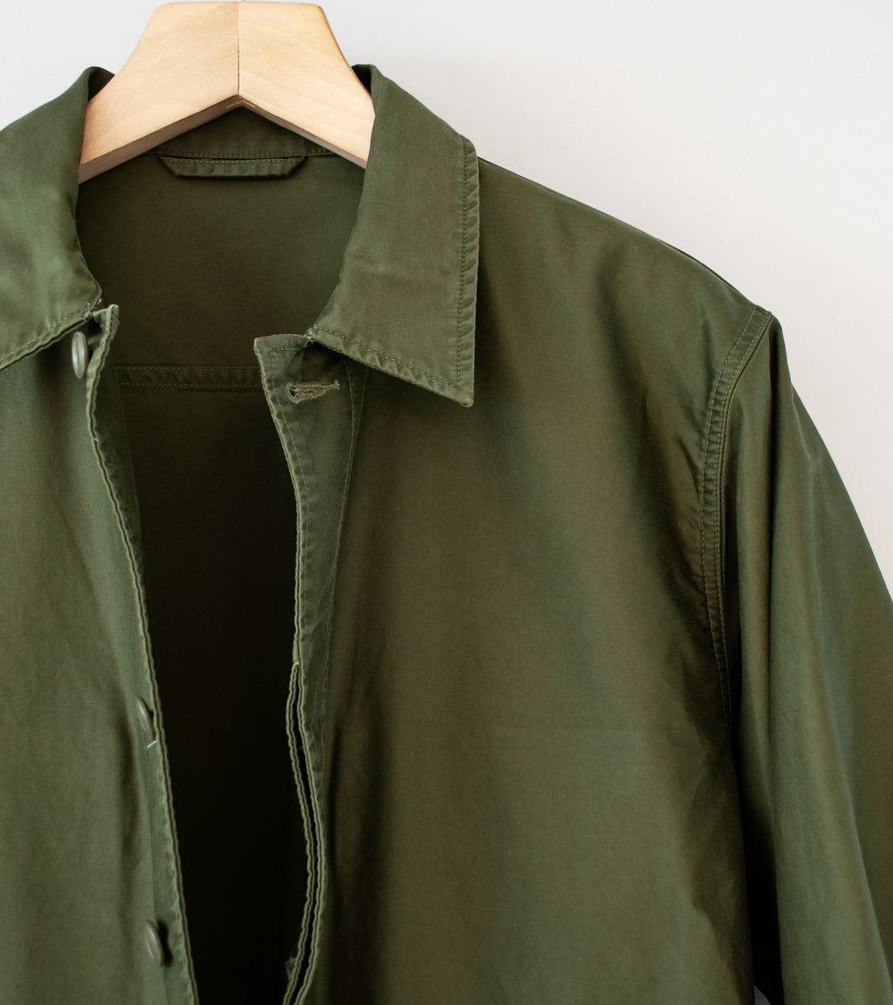 Awasa 'Giza Cotton Moleskin Belted Jacket' (Khaki)