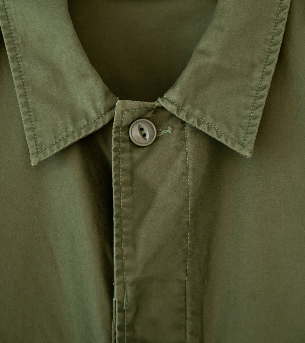 Awasa 'Giza Cotton Moleskin Belted Jacket' (Khaki)