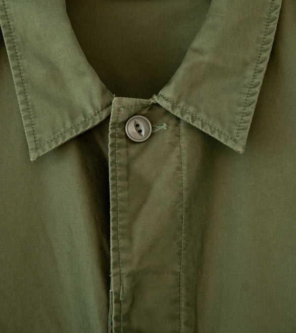 Awasa 'Giza Cotton Moleskin Belted Jacket' (Khaki)