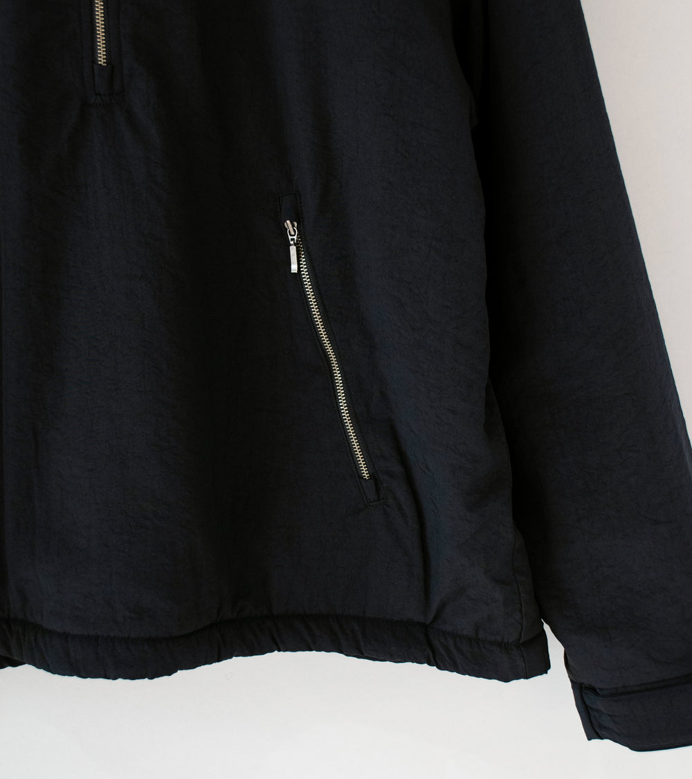 Awasa 'Nylon Silk PCS Pullover Jacket' (Black)