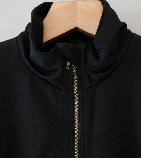 Awasa 'Nylon Silk PCS Pullover Jacket' (Black)