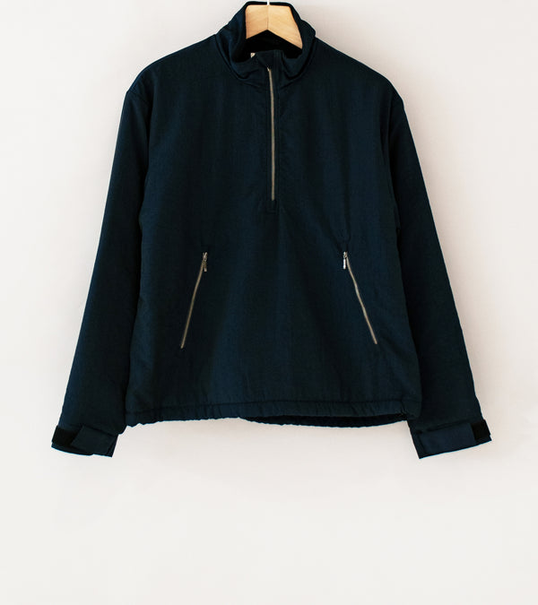 Awasa 'Nylon Silk PCS Pullover Jacket' (Navy)