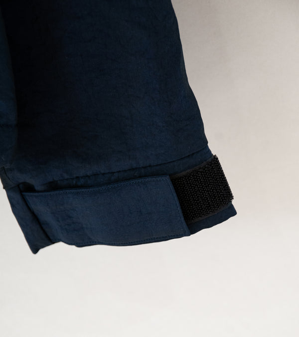 Awasa 'Nylon Silk PCS Pullover Jacket' (Navy)