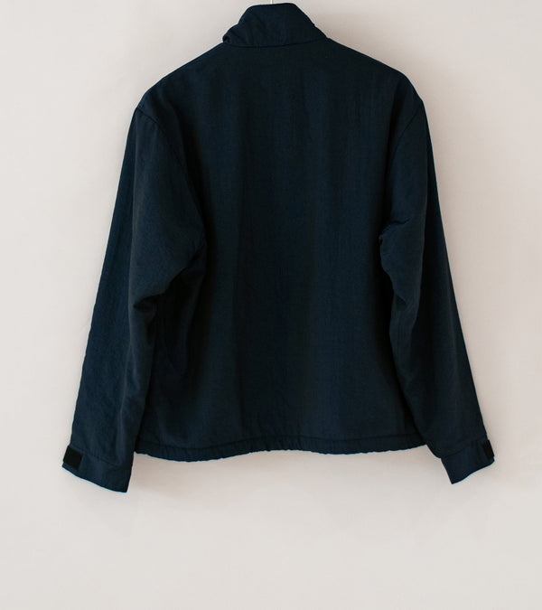 Awasa 'Nylon Silk PCS Pullover Jacket' (Navy)