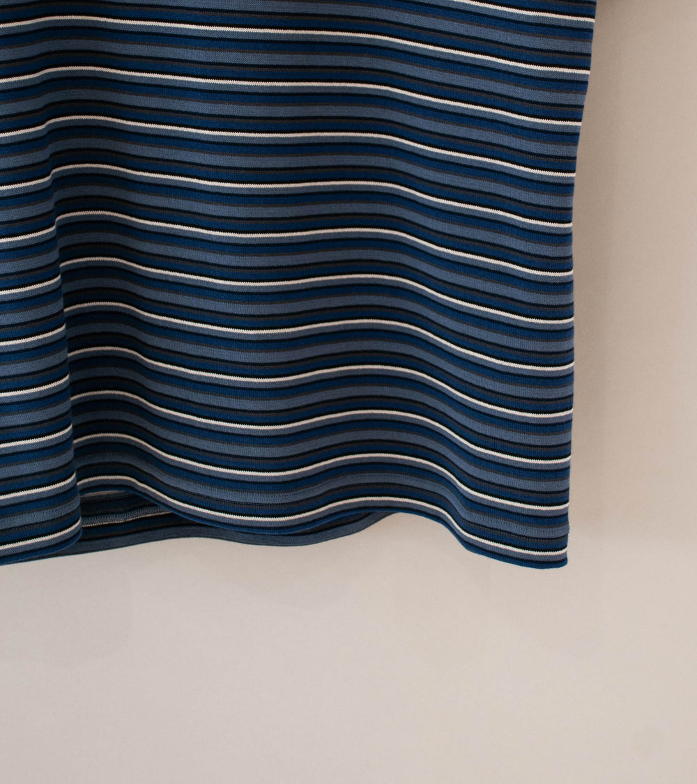 Unlikely 'Border Knit Tee' (Blue Gray)