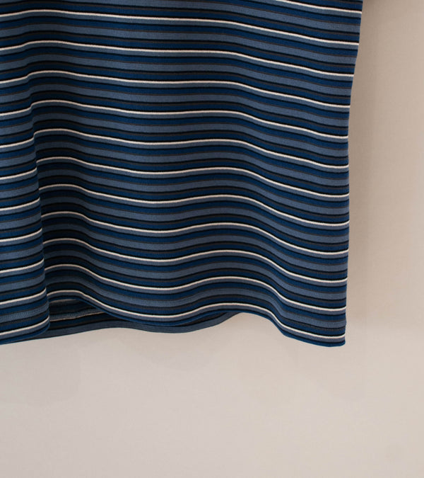 Unlikely 'Border Knit Tee' (Blue Gray)