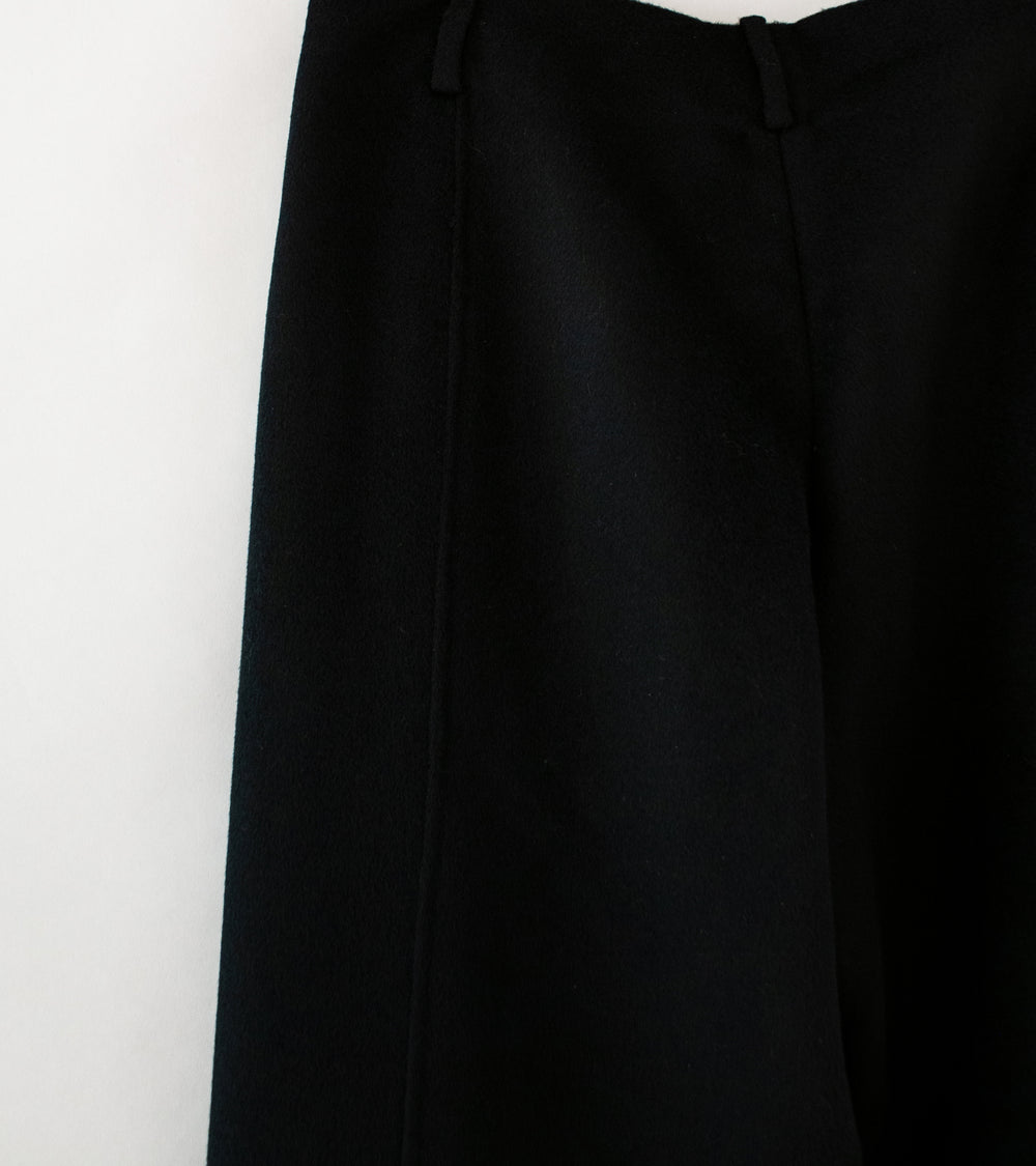 Seya 'Double Face Chris Pants' (Black Cashmere Merino Wool)