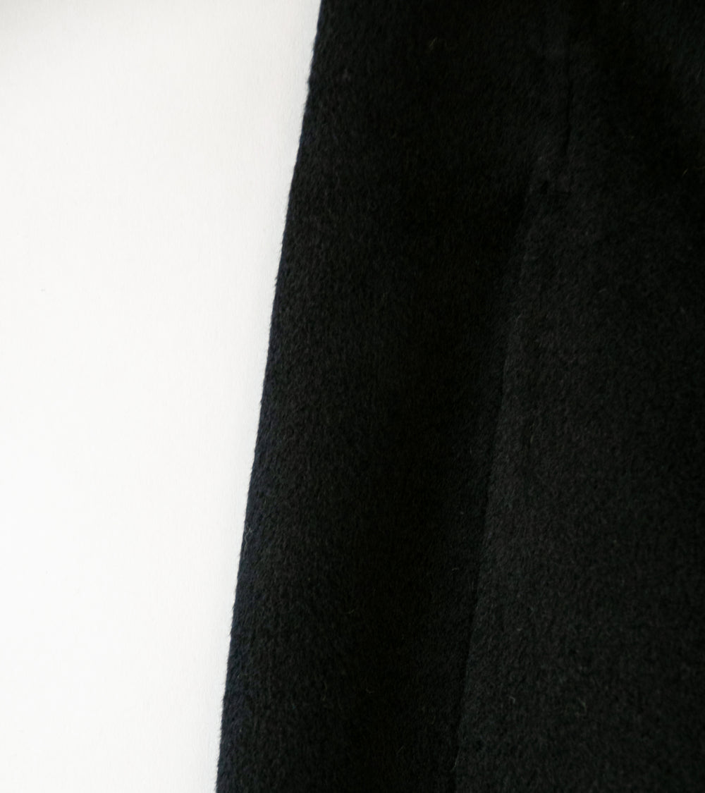 Seya 'Double Face Chris Pants' (Black Cashmere Merino Wool)