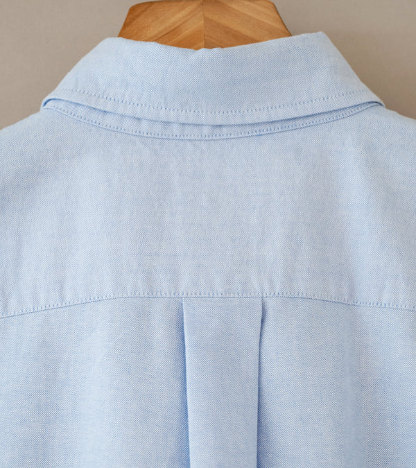 Awasa 'Organic Cotton Oxford L/S Oversized B.D Pullover Shirt' (Sax)