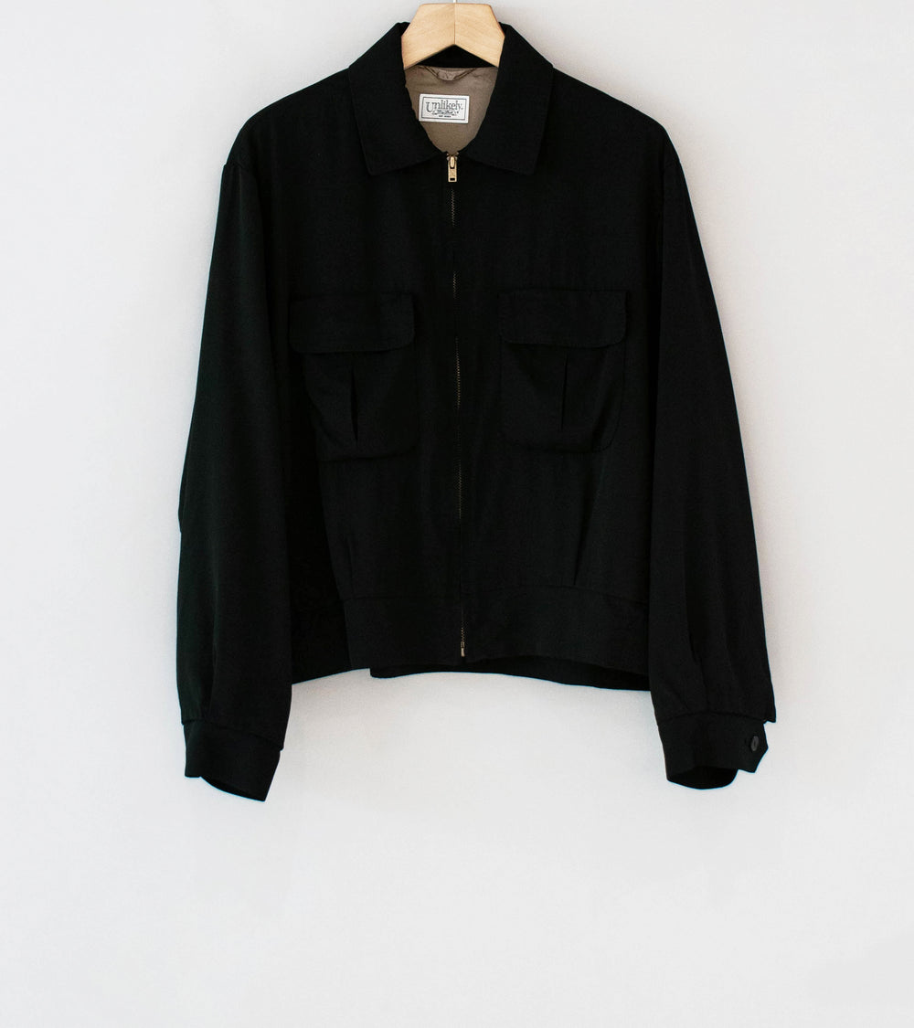 Unlikely 'Gabardine Sports Jacket' (Black)