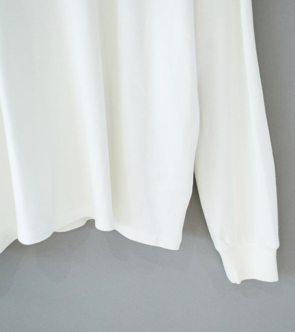 Awasa 'Supima Aging Cotton Smooth Mock Neck' (White)