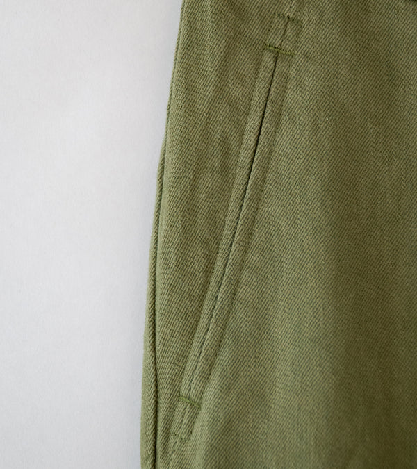 Awasa 'Cotton Washi Cargo Pants' (Khaki)