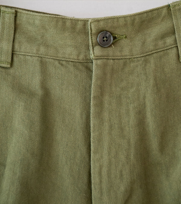 Awasa 'Cotton Washi Cargo Pants' (Khaki)