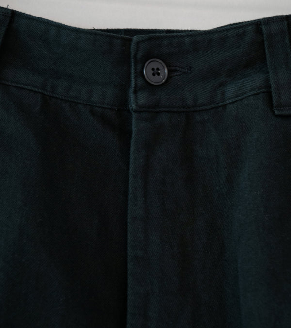 Awasa 'Cotton Washi Cargo Pants' (Black)