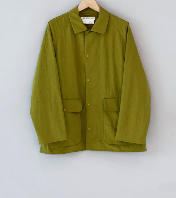 Yaeca 'Short Zip Coat' (Olive)