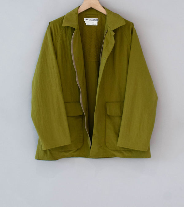 Yaeca 'Short Zip Coat' (Olive)