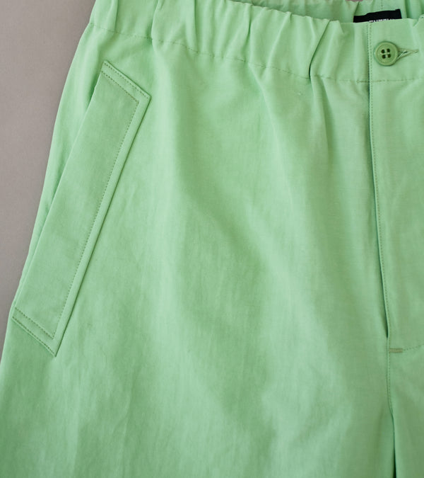 Arpenteur 'Terra Shorts' (Lime Green Cotton Nylon Linen)