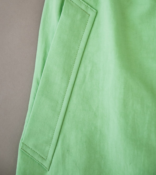 Arpenteur 'Terra Shorts' (Lime Green Cotton Nylon Linen)