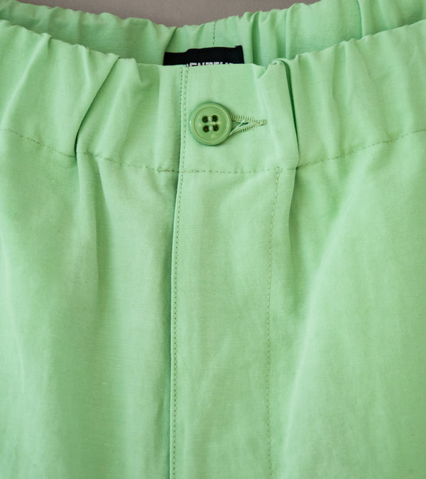 Arpenteur 'Terra Shorts' (Lime Green Cotton Nylon Linen)
