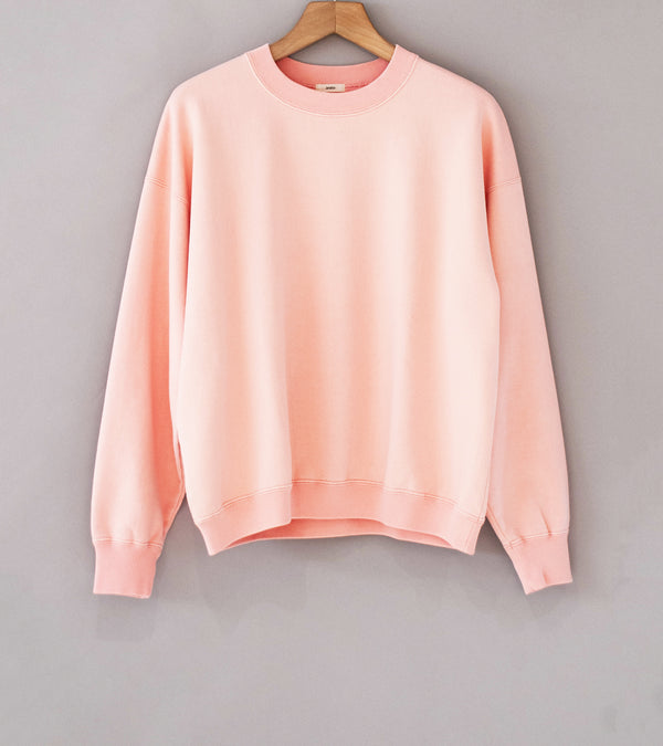 Awasa 'Supima Aging Cotton Crew Neck Sweatshirt' (Fade Pink)