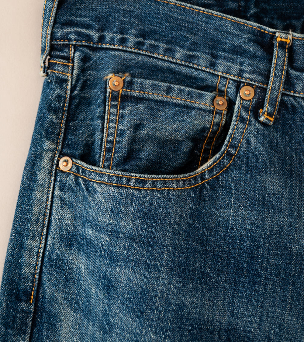 Awasa '5 Pocket Tapered Denim' (Indigo)