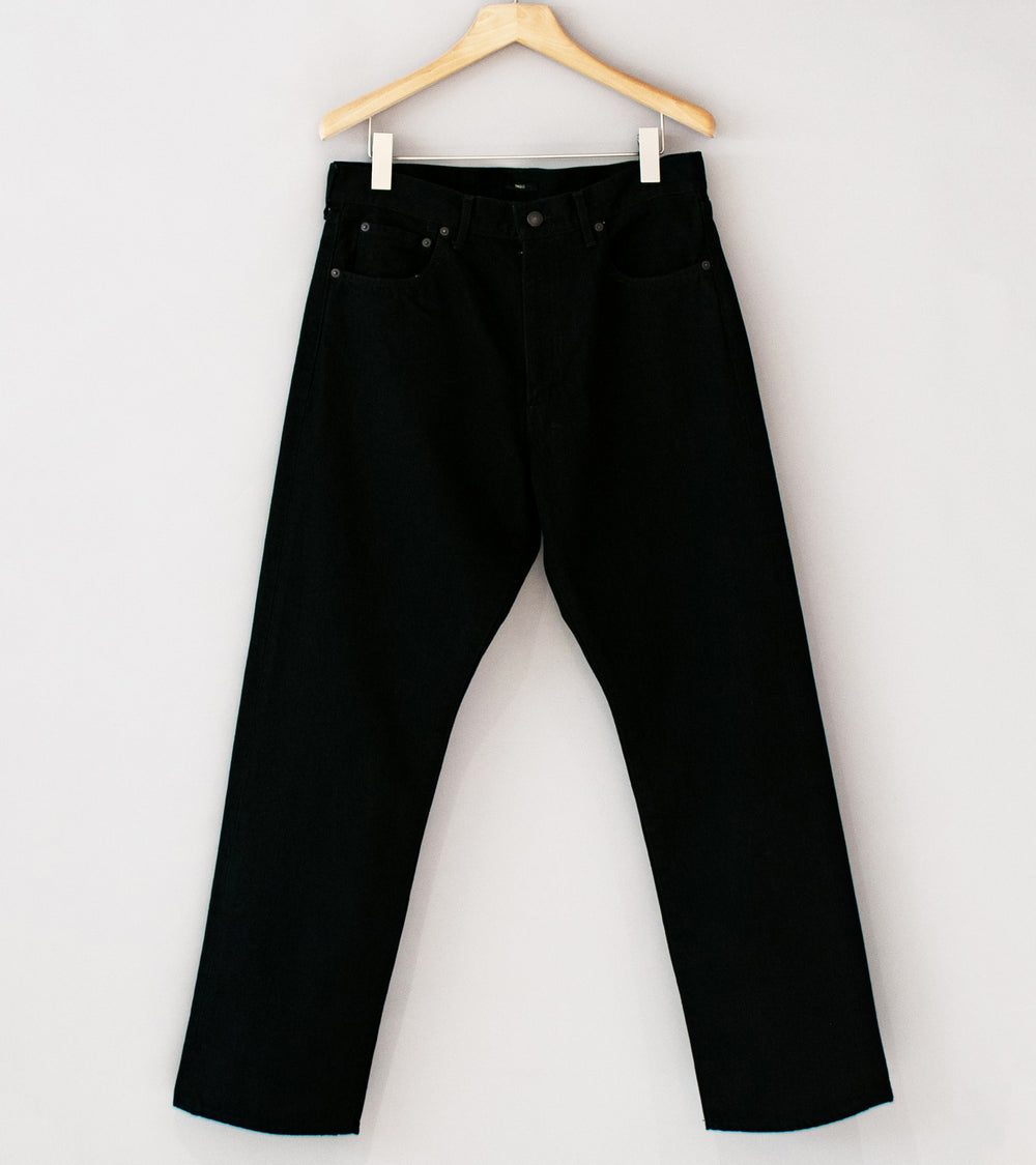 Awasa '5 Pocket Tapered Denim' (Black)