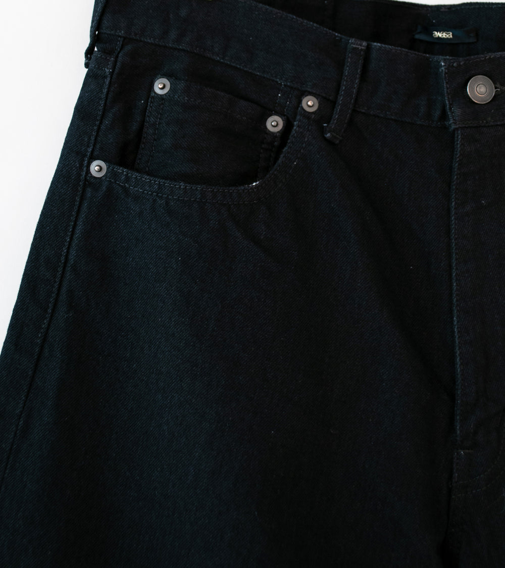 Awasa '5 Pocket Tapered Denim' (Black)