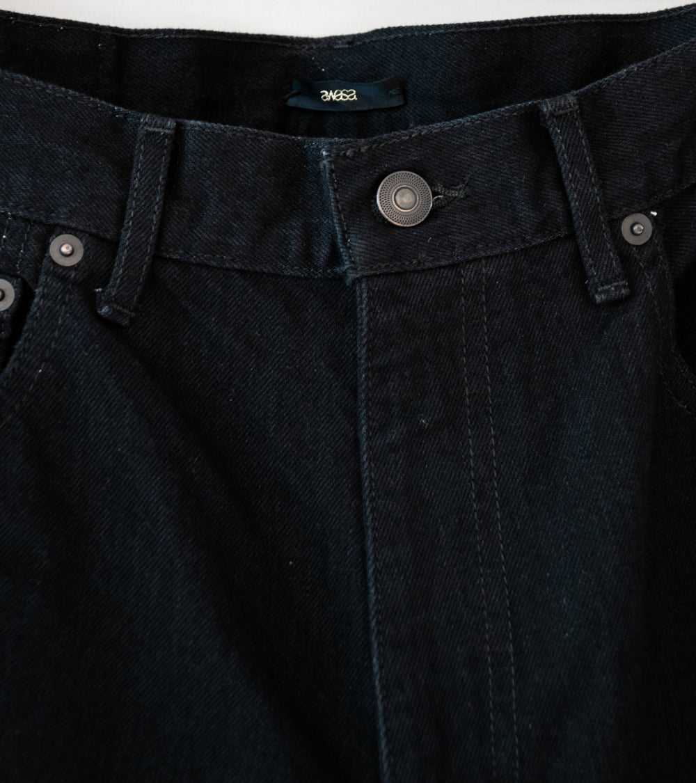 Awasa '5 Pocket Tapered Denim' (Black)