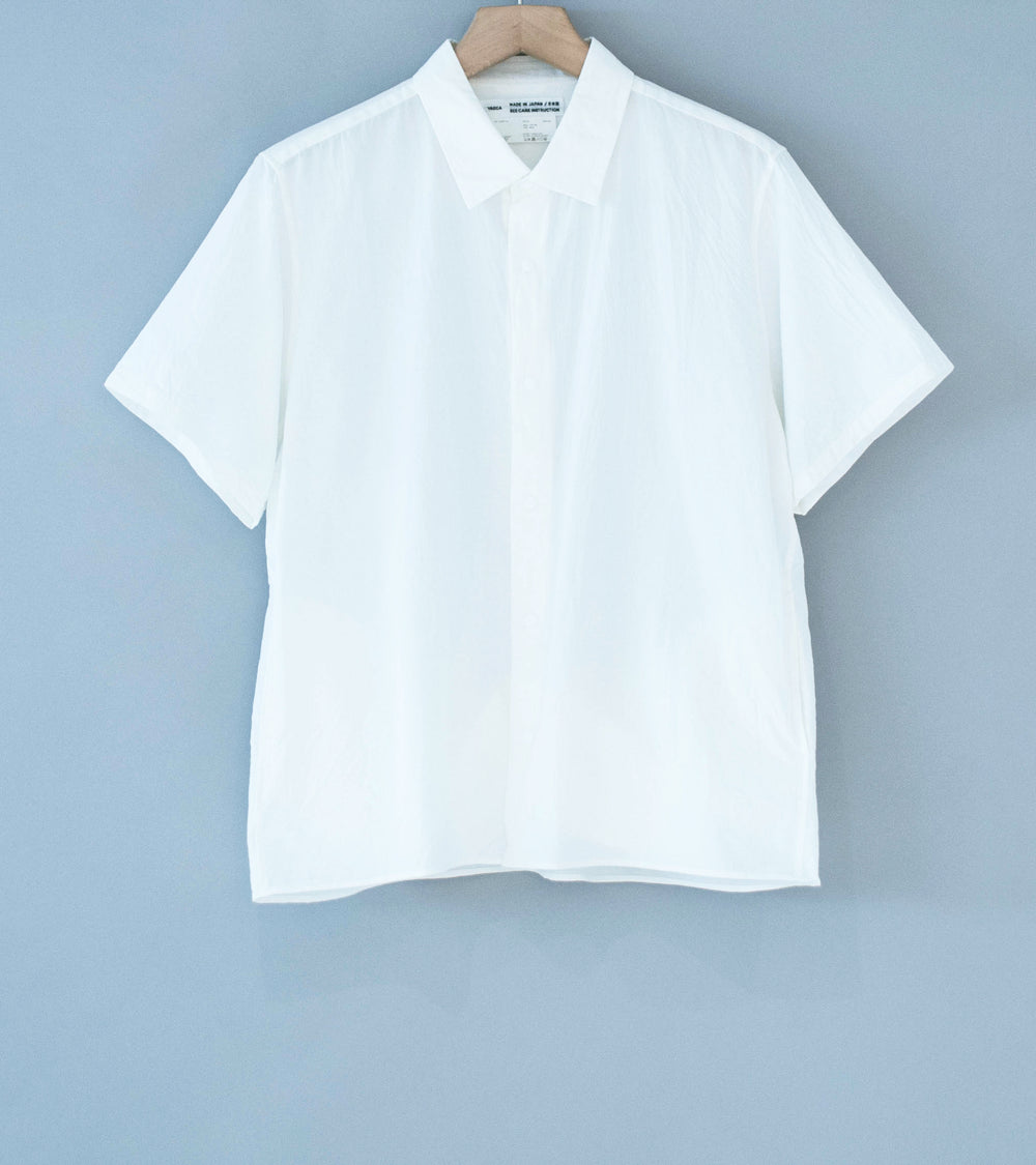 Yaeca 'Short Sleeve Comfort Shirt' (White)