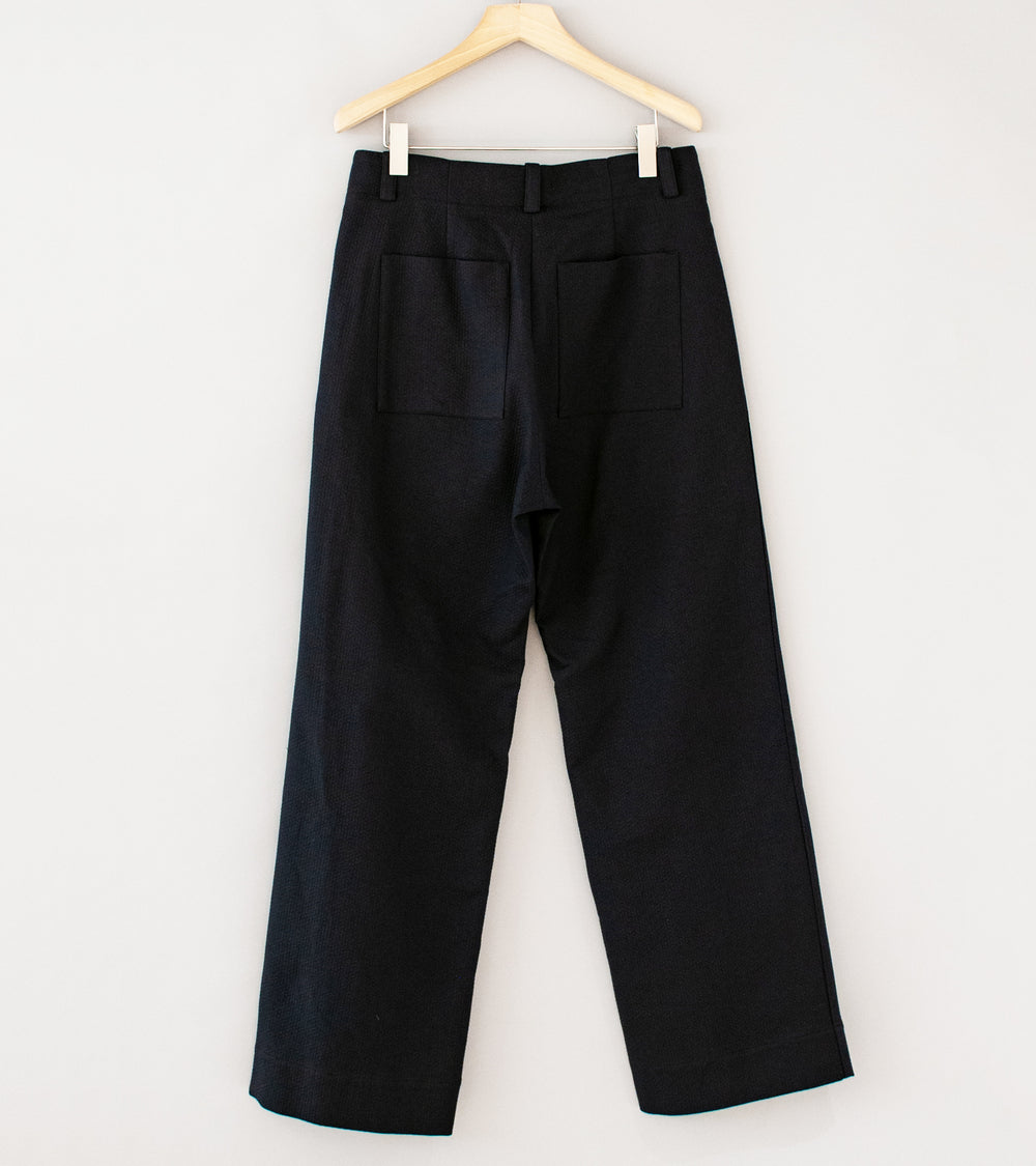 Seya 'Road Trip Pants' (Mulberry Sashiko Triple Cotton)