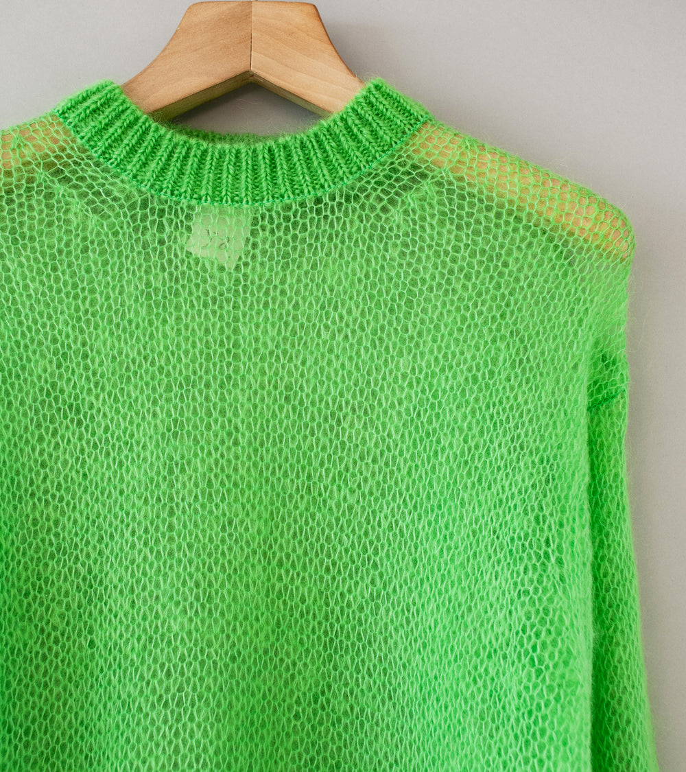 Seya 'Airy Mohair Jumper' (Peppermint Fluffy Silk Mohair)