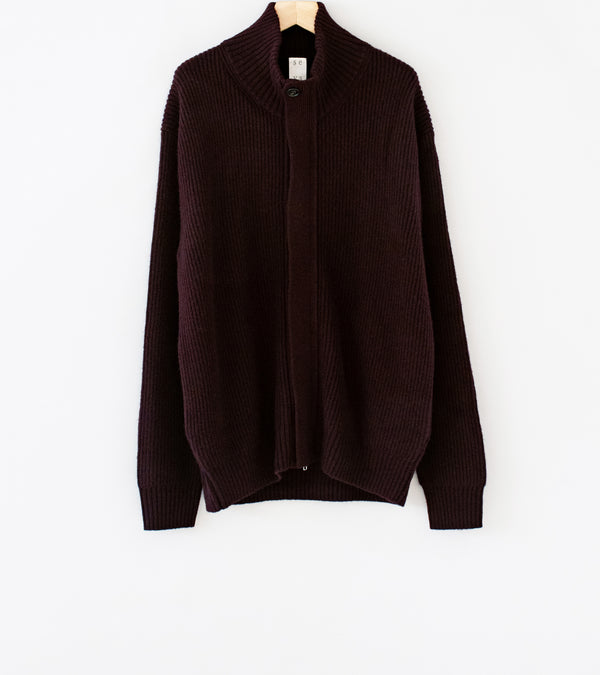 Seya 'Cloud Knit Blouson' (Mulberry 7GG Double Yak)