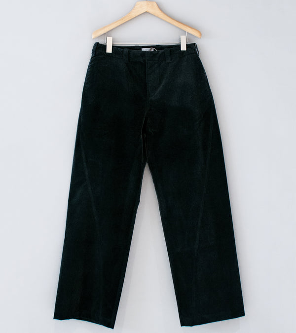 Sturla 'Twisted Seam Trousers' (Charcoal Flocked Nylon)