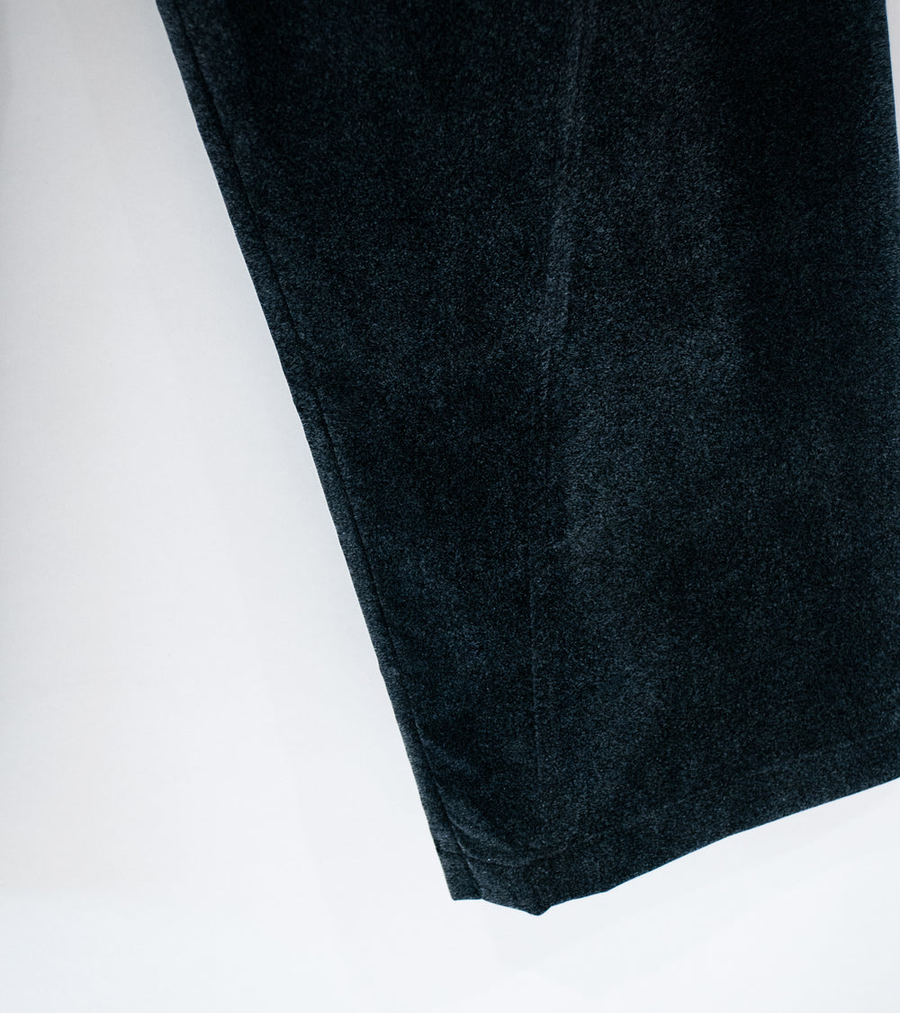 Sturla 'Twisted Seam Trousers' (Charcoal Flocked Nylon)
