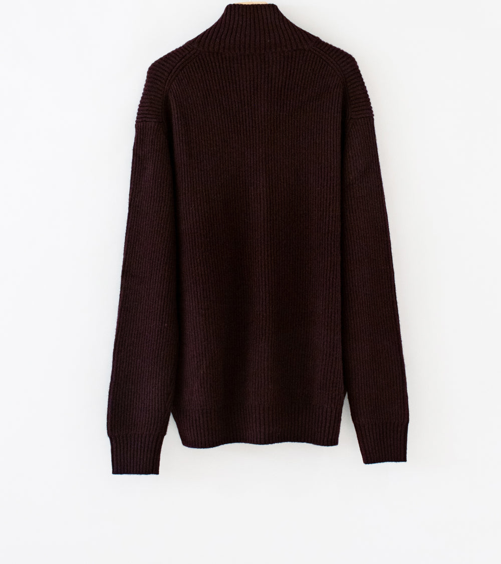 Seya 'Cloud Knit Blouson' (Mulberry 7GG Double Yak)