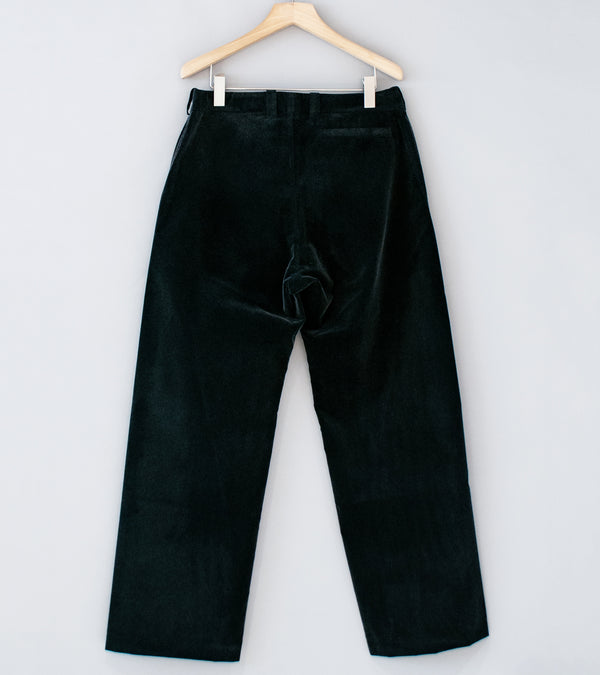 Sturla 'Twisted Seam Trousers' (Charcoal Flocked Nylon)