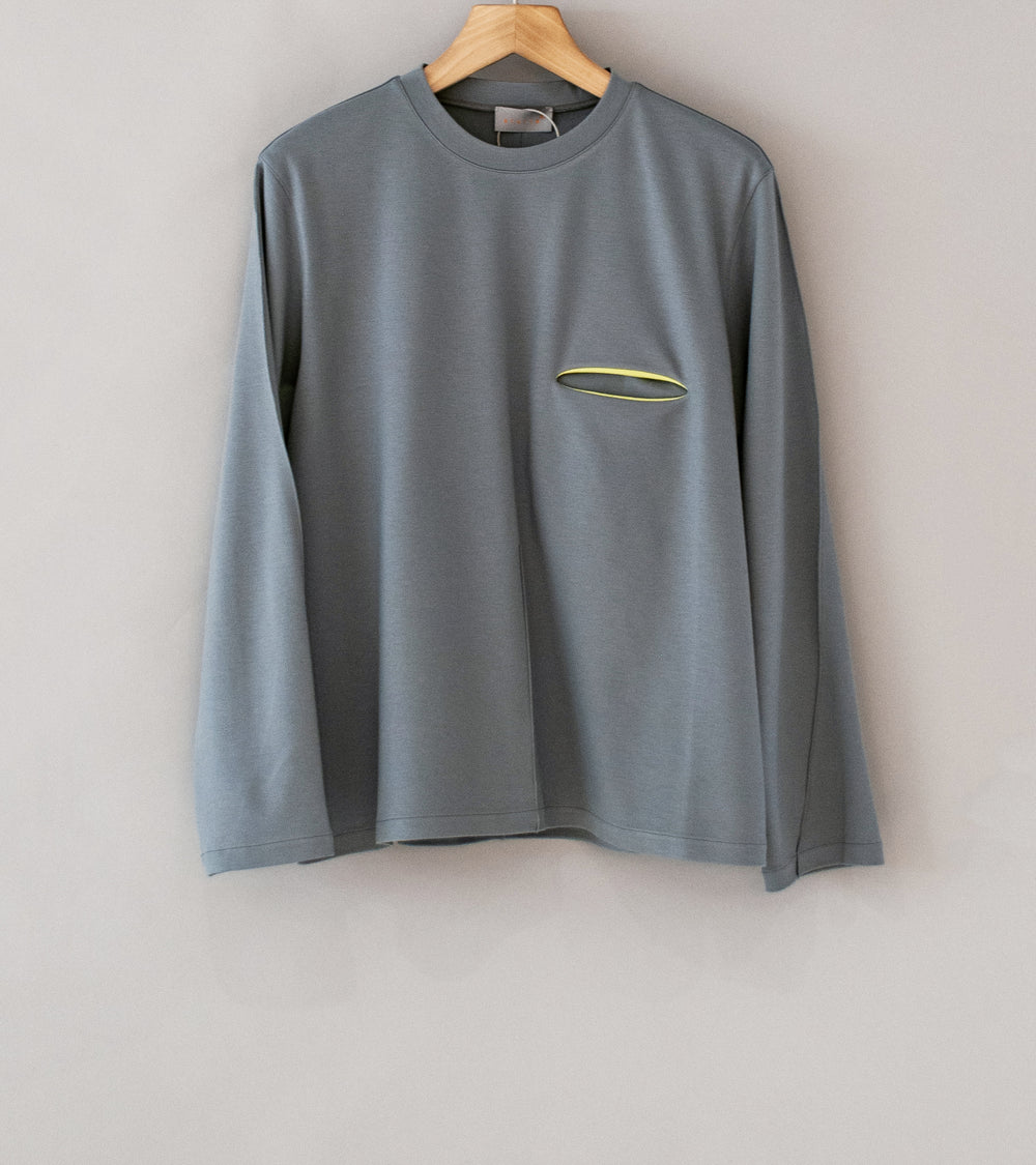 Sturla 'Incision L/S' (Grey Pique Jersey)
