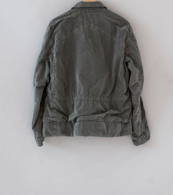 Working 'Loft Jacket' (Shale Peached Cotton Oxford)