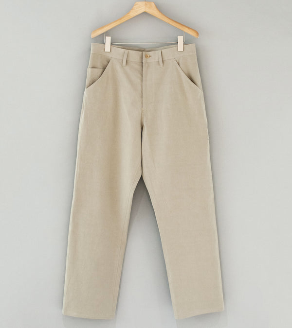 Cale 'Brushed Cotton Work Pants' (Beige)