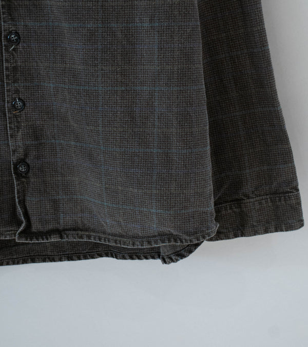 Working 'LS Trap Shirt' (Shale Smith Check Cotton)