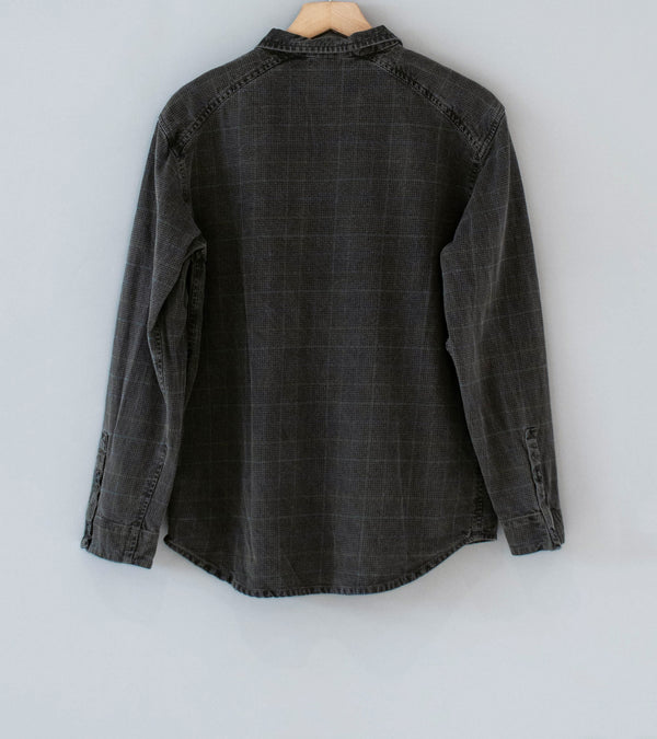Working 'LS Trap Shirt' (Shale Smith Check Cotton)