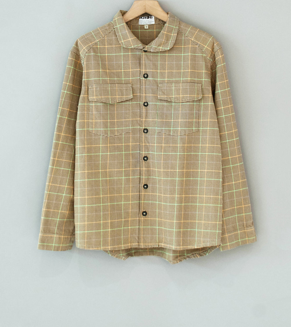 Working 'LS Trap Shirt' (Yeast Smith Check Cotton)